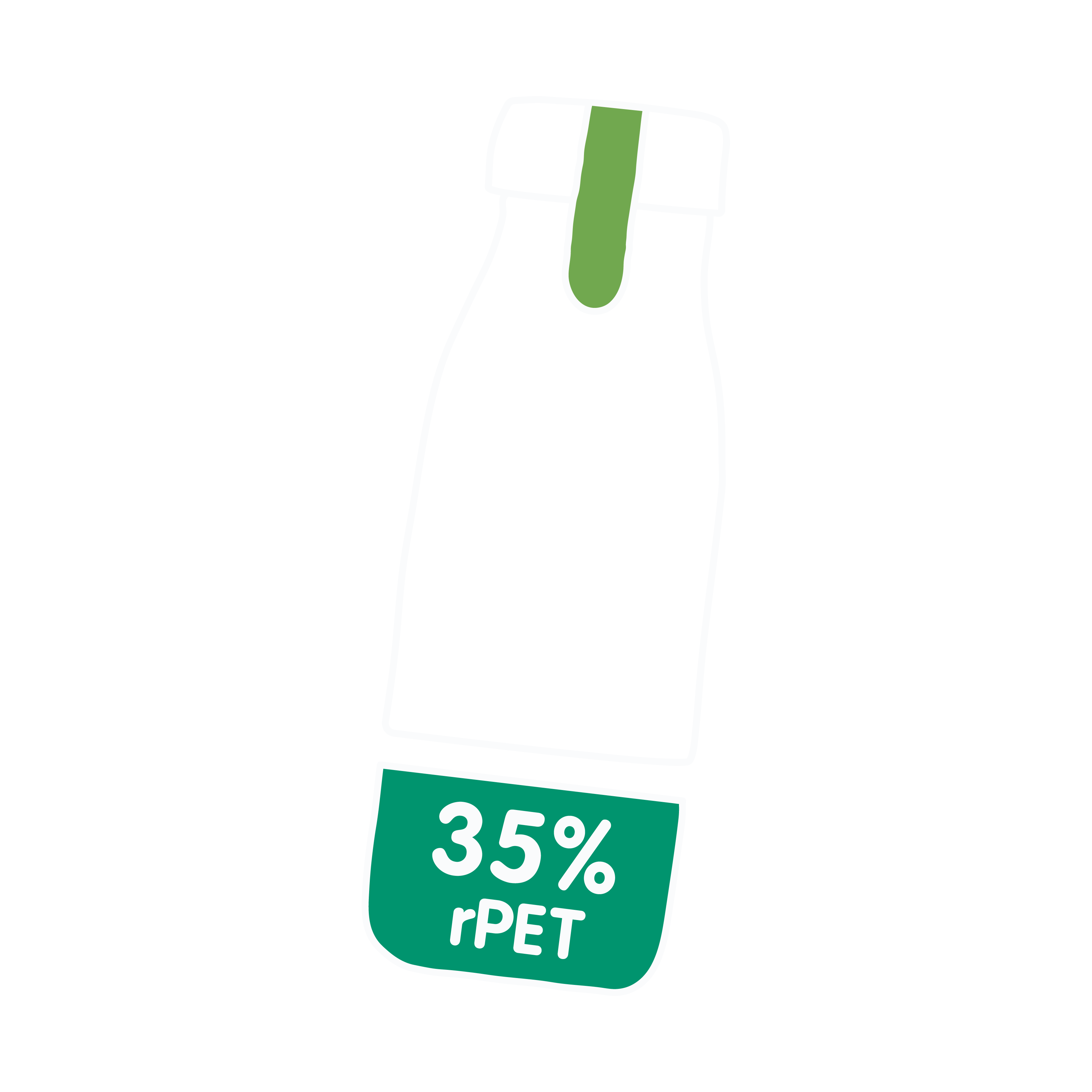 35% rpet bottle